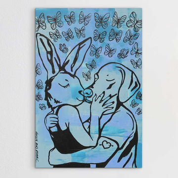 That Was Some Kiss (Original Painting)