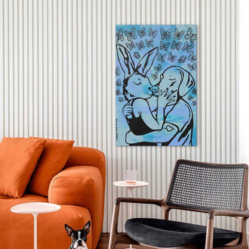 That Was Some Kiss (Original Painting)