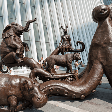 The Arms of Friendship (Bronze Sculpture)