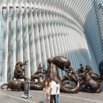 The Arms of Friendship (Bronze Sculpture)