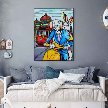 The Best Adventure Was Finding You (Original Painting)