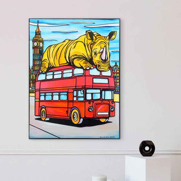 The Bus Ride Nobody Would Ever Forget (Original Painting) (Copy)
