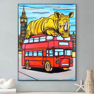 The Bus Ride Nobody Would Ever Forget (Original Painting) (Copy)