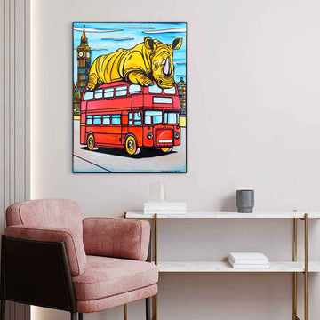 The Bus Ride Nobody Would Ever Forget (Original Painting) (Copy)