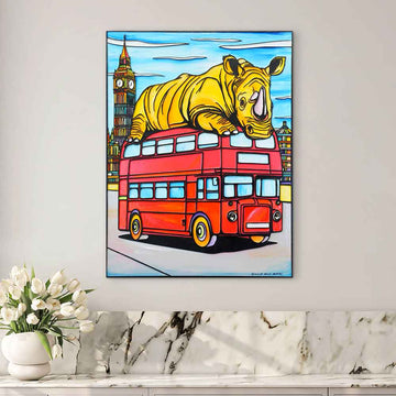 The Bus Ride Nobody Would Ever Forget (Original Painting) (Copy)