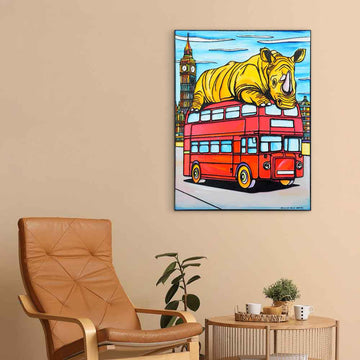 The Bus Ride Nobody Would Ever Forget (Original Painting) (Copy)