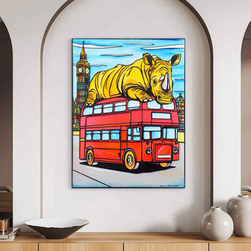 The Bus Ride Nobody Would Ever Forget (Original Painting) (Copy)