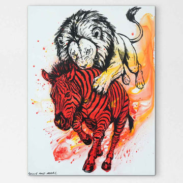 The Final Chase (Original Painting)
