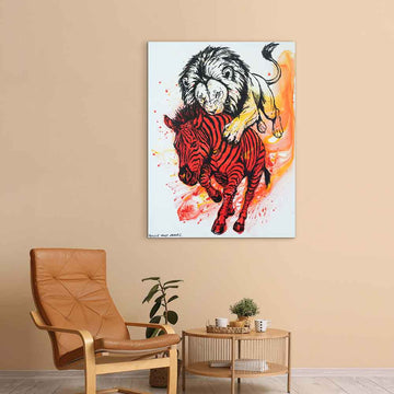 The Final Chase (Original Painting)