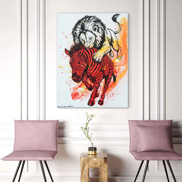 The Final Chase (Original Painting)