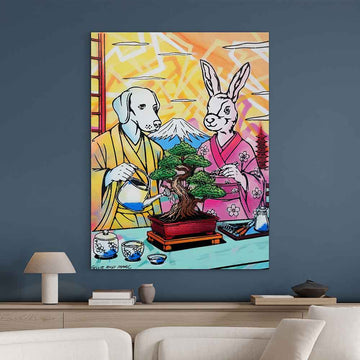The Gift Japan Gives (Original Painting)