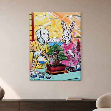 The Gift Japan Gives (Original Painting)