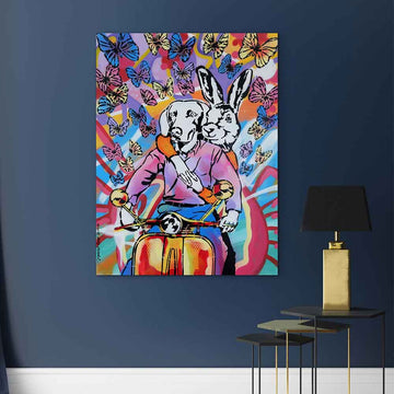 The Greatest Adventure Is Us (Original Painting)