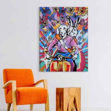 The Greatest Adventure Is Us (Original Painting)