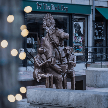The Green Bench (Bronze Sculpture)
