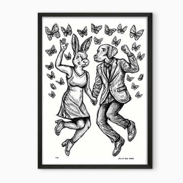 The Jump for Joy (Giclee Canvas Print)