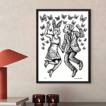 The Jump for Joy (Giclee Canvas Print)