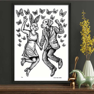 The Jump for Joy (Giclee Canvas Print)