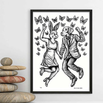 The Jump for Joy (Giclee Canvas Print)