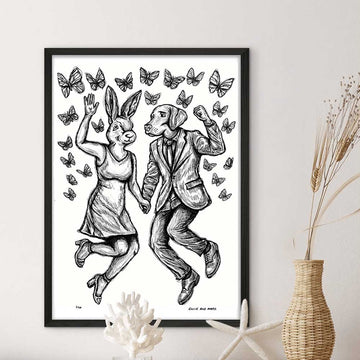 The Jump for Joy (Giclee Canvas Print)