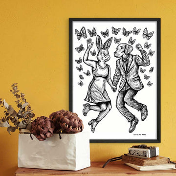 The Jump for Joy (Giclee Canvas Print)