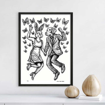 The Jump for Joy (Giclee Canvas Print)