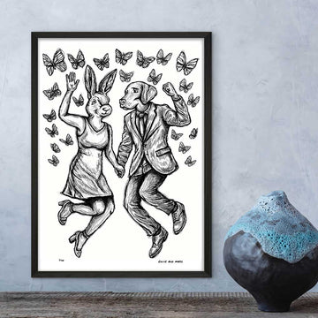 The Jump for Joy (Giclee Canvas Print)