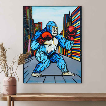 The Jungle Fighter (Original Painting)