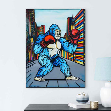 The Jungle Fighter (Original Painting)