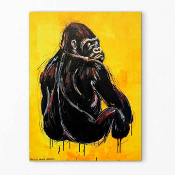 The King Who Never Needed a Crown (Original Painting)