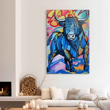 The King in Blue (Original Painting)