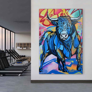 The King in Blue (Original Painting)