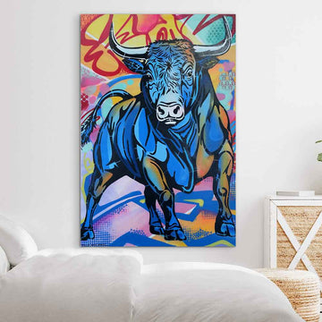 The King in Blue (Original Painting)