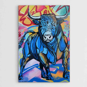 The King in Blue (Original Painting)
