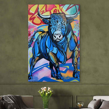 The King in Blue (Original Painting)
