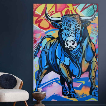 The King in Blue (Original Painting)