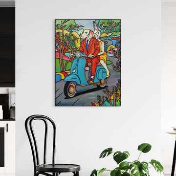 The Land of Happiness (Original Painting)