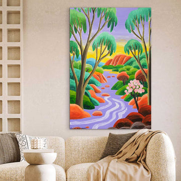 The Land of Peace (Original Painting)