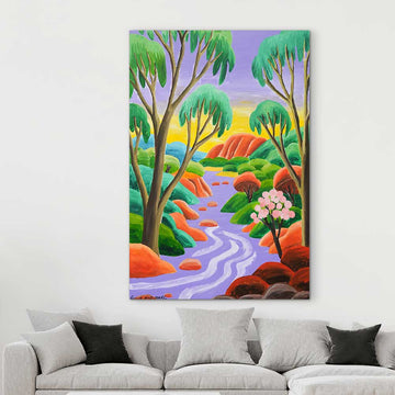 The Land of Peace (Original Painting)