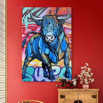 The Last Blue Giant (Original Painting)