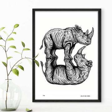 The Last Two (Giclee Canvas Print)