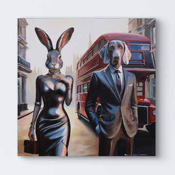 The Love Bus (Original Painting)