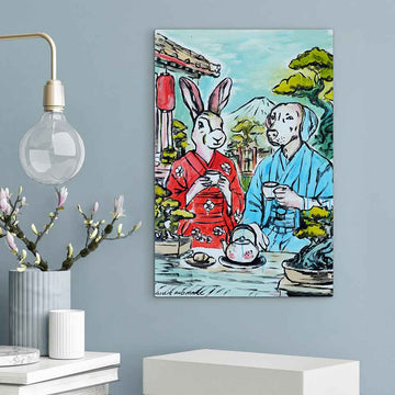The Lovers of Japan (Original Painting)