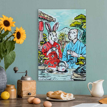 The Lovers of Japan (Original Painting)