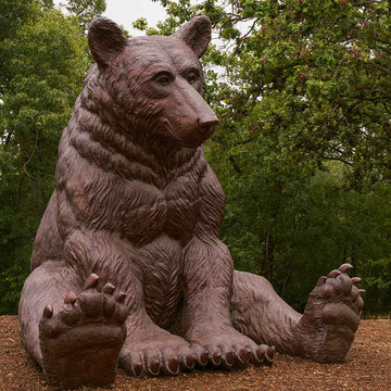 The Majestic Black Bear (Bronze Sculpture)