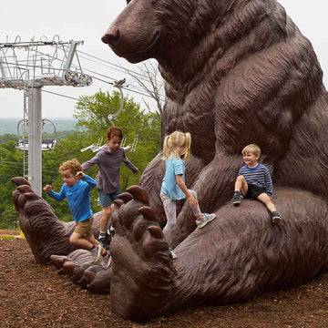 The Majestic Black Bear (Bronze Sculpture)