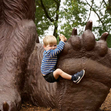 The Majestic Black Bear (Bronze Sculpture)