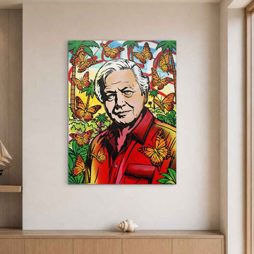 The Man Who Showed Us the World (Original Painting)