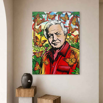 The Man Who Showed Us the World (Original Painting)