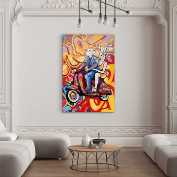 The Nomads of Love (Original Painting)